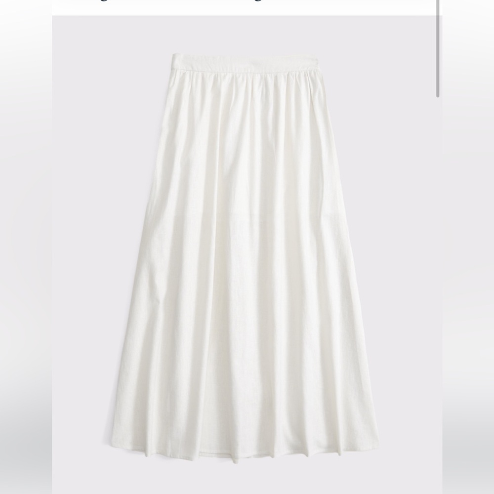 NWT Abercrombie & Fitch high rise maxi skirt